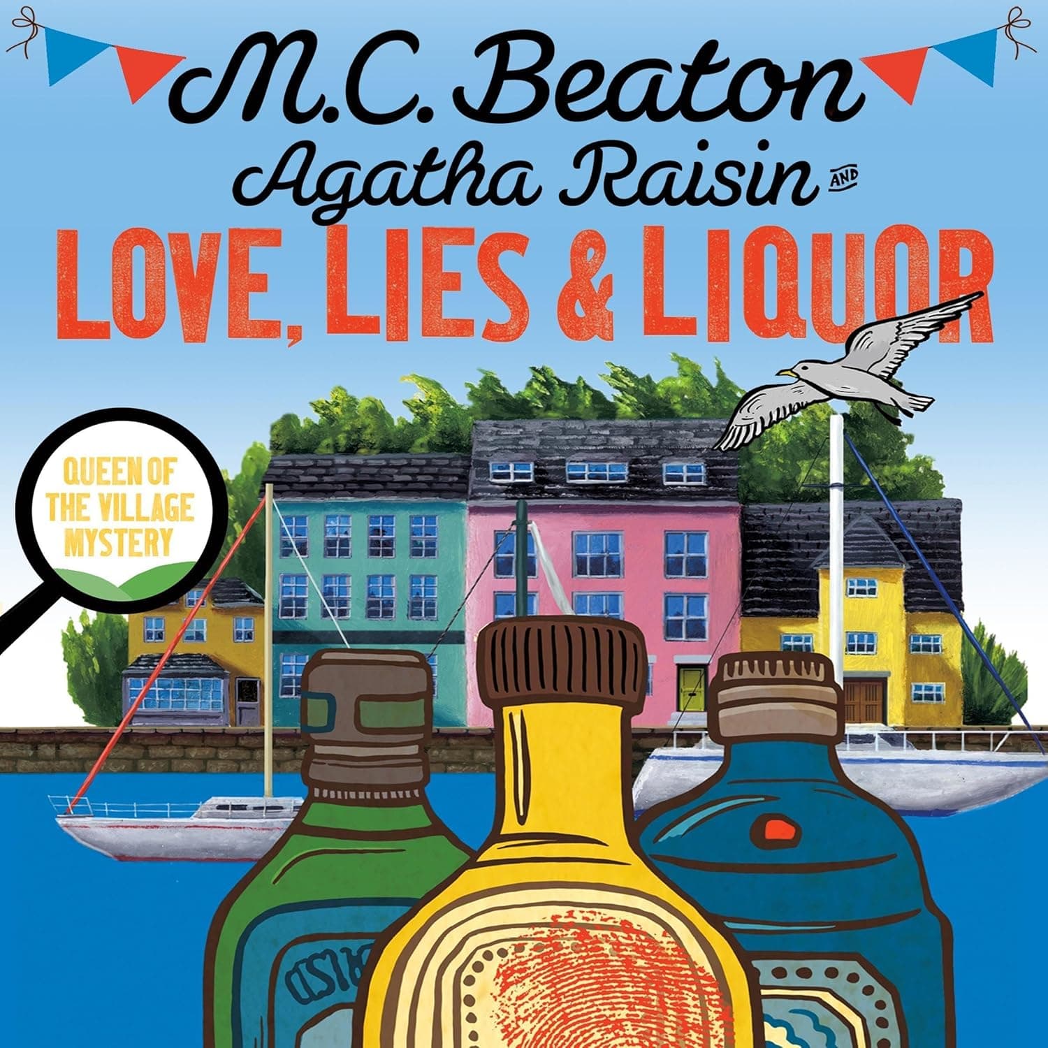 Agatha Raisin and Love, Lies and Liquor cover