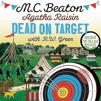 Agatha Raisin: Dead on Target cover