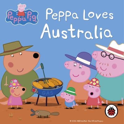 Peppa Loves Australia cover