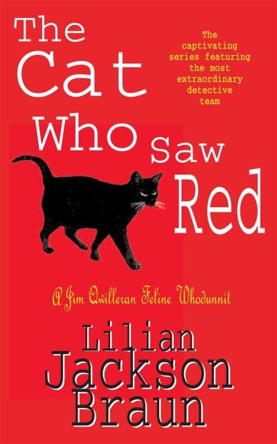 The Cat Who Saw Red cover